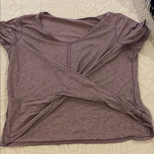 Lululemon twist front tee